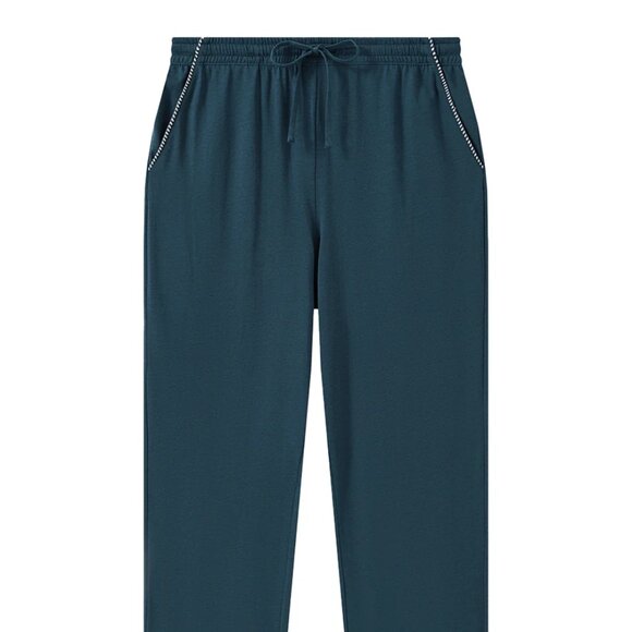 NEW ❤️  2 Piece UNDERSTANCE Long Pajama Set in INK BLUE. Super Comfy Size XL - Picture 2 of 10